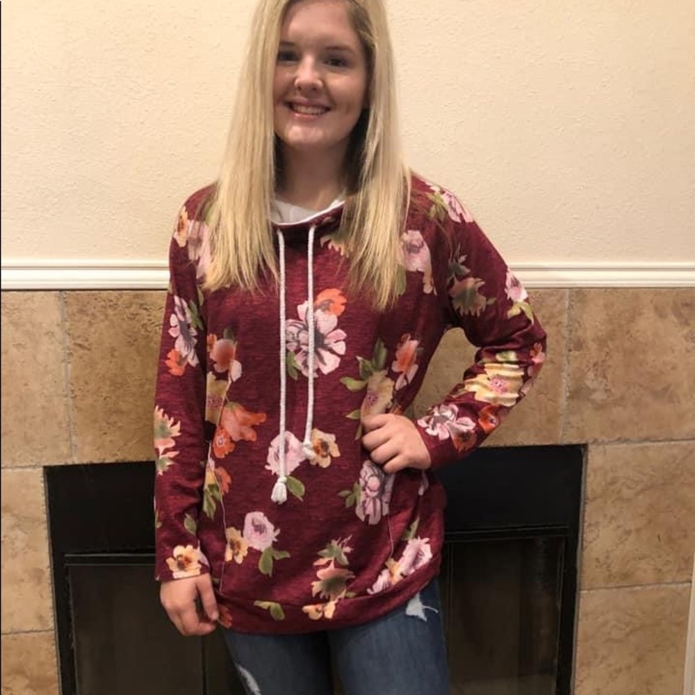 Floral Pullover